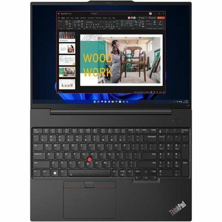 Lenovo ThinkPad E16 Gen 1 21JT001QUS 16" Notebook - WUXGA - 1920 x 1200 - AMD Ryzen 7