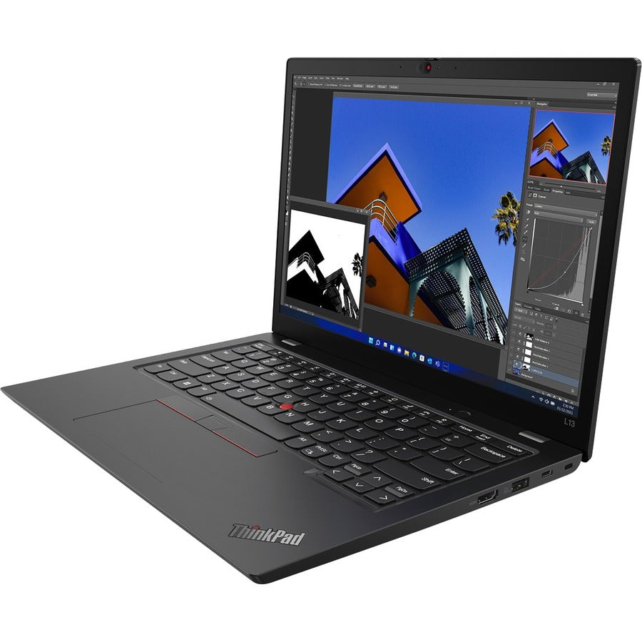 Lenovo ThinkPad L13 Gen 3 21B9000XUS 13.3 Notebook - WUXGA - AMD Ryzen 5 PRO 5675U - 8 GB - 256 GB SSD"
