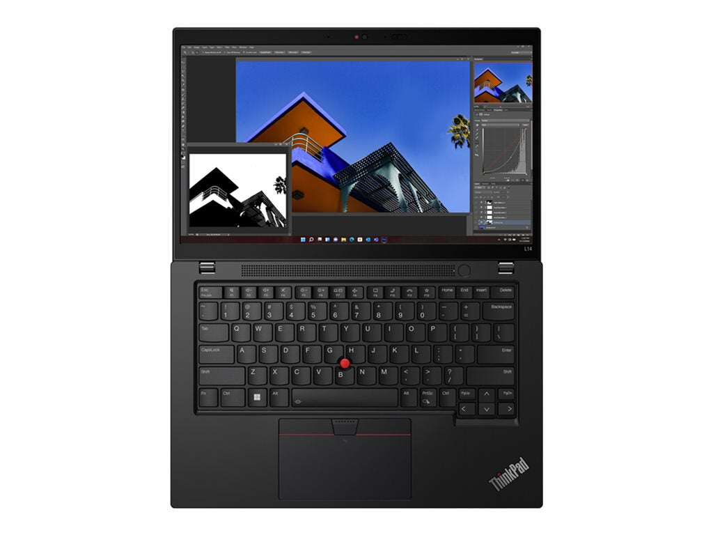 Lenovo ThinkPad L14 Gen 4 21H1 - 180-degree hinge design - Intel Core i5 - 1345U / up to 4.7 GHz - vPro Enterprise - Win 11 Pro 21H1005NUS