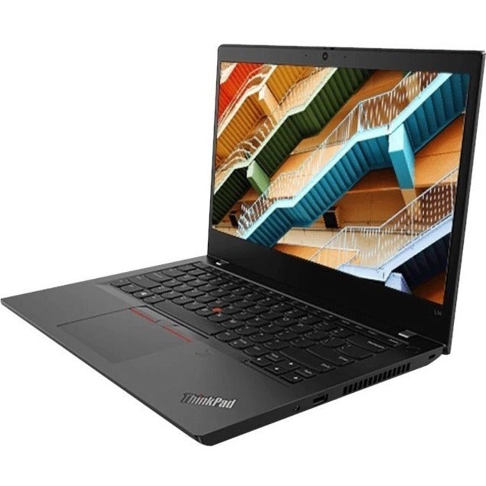 Lenovo ThinkPad L14 Gen1 20U1001TUS 14 Notebook - Full HD - Intel Core i5 10th Gen i5-10210U - 8 GB - 256 GB SSD - English (US) Keyboard - Black"