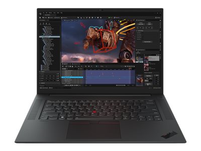 Lenovo ThinkPad P1 Gen 6 21FV - 180-degree hinge design - Intel Core i7 - 13700H / up to 5 GHz - Win 11 Pro - GeForce RTX 4060 21FV001FUS
