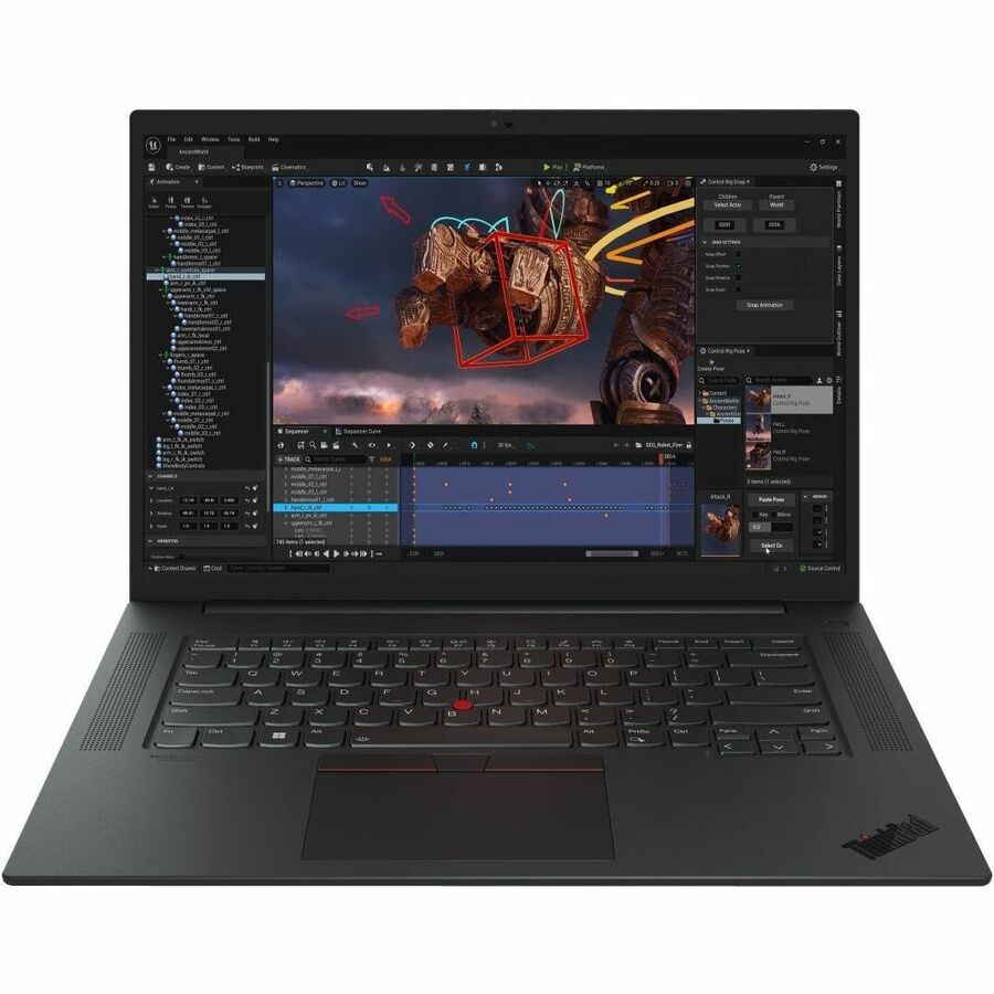 Lenovo ThinkPad P1 Gen 6 21FV001PUS 16" Mobile Workstation - WQXGA - 2560 x 1600 - Intel