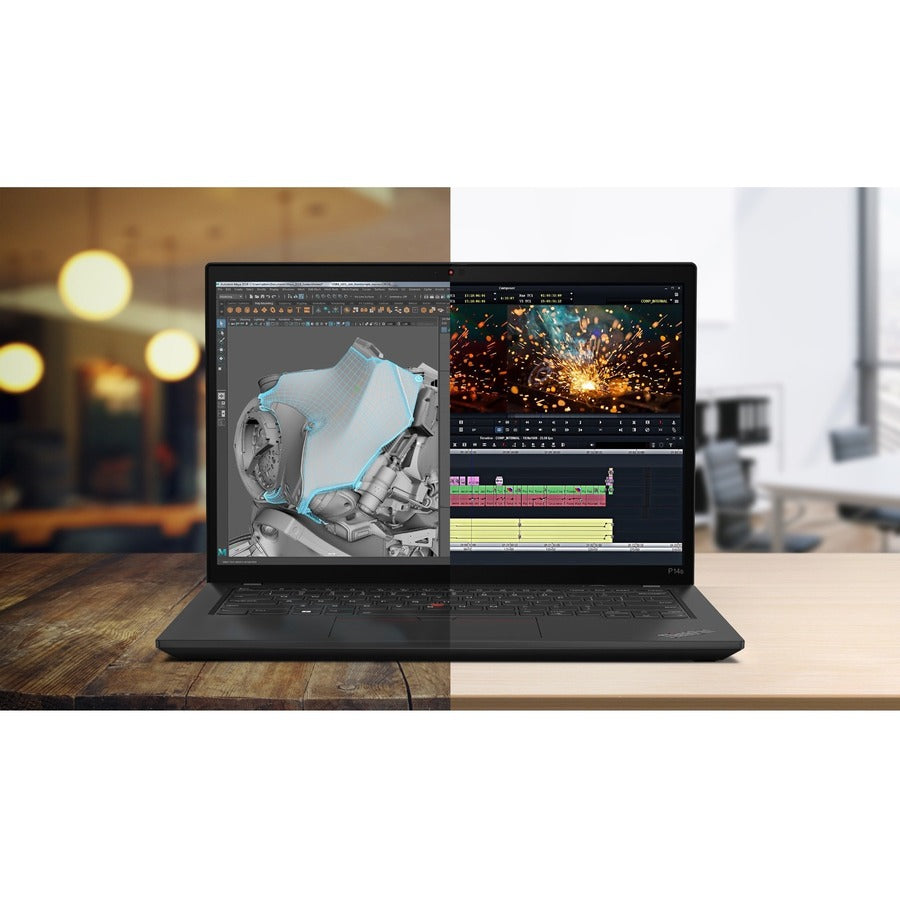 Lenovo ThinkPad P14s Gen 3 21J50013US 14 Mobile Workstation - WUXGA - AMD Ryzen 7 PRO 6850U - 32 GB - 1 TB SSD - English Keyboard - Black"