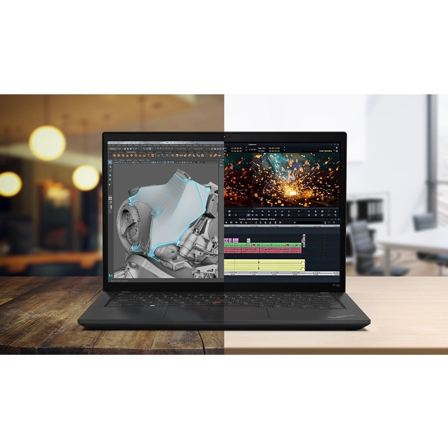 Lenovo ThinkPad P14s Gen 3 21J5001QUS 14 Mobile Workstation - WUXGA - AMD Ryzen 5 PRO 6650U - 32 GB - 1 TB SSD - English Keyboard - Black"