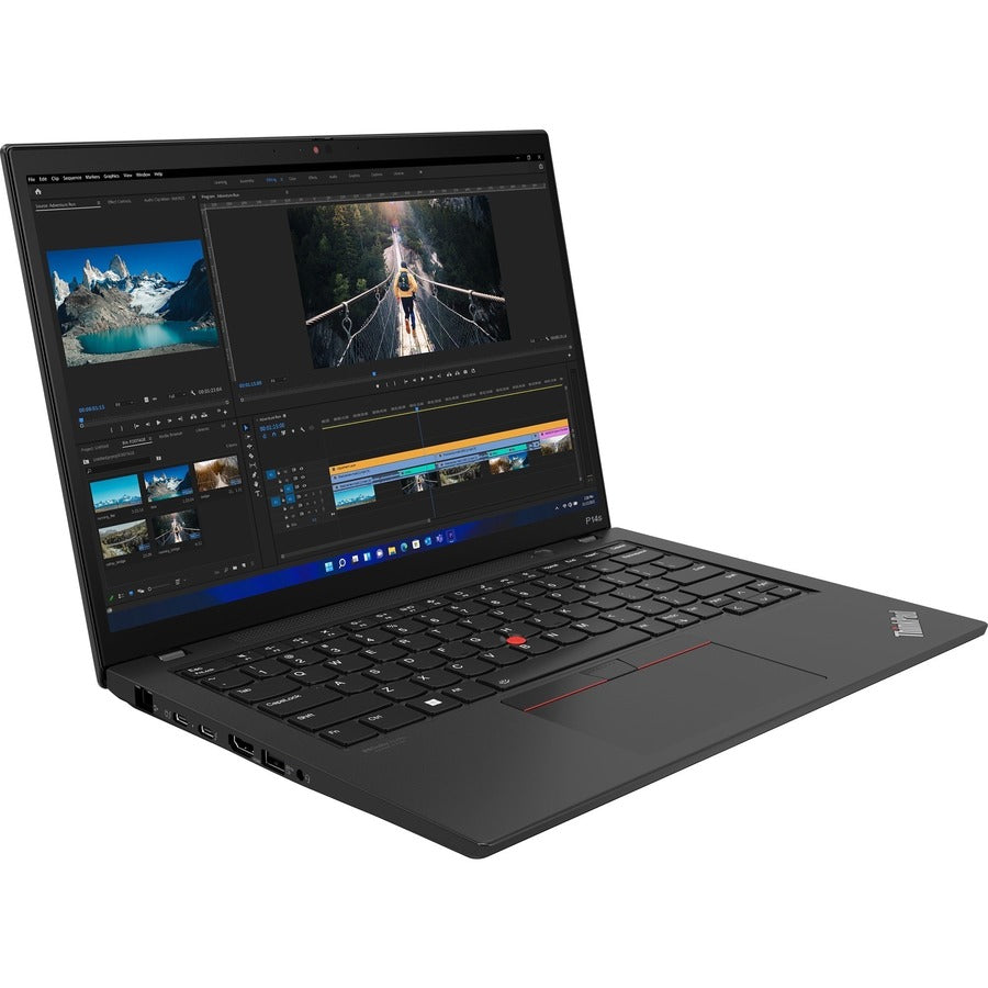 Lenovo ThinkPad P14s Gen 3 21J5001QUS 14 Mobile Workstation - WUXGA - AMD Ryzen 5 PRO 6650U - 32 GB - 1 TB SSD - English Keyboard - Black"
