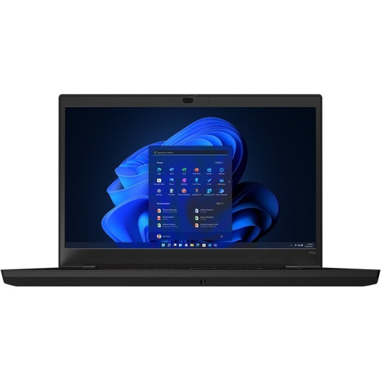 Lenovo ThinkPad P15v Gen 3 21D8003BUS 15.6 Mobile Workstation - Full HD - Intel Core i5 12th Gen i5-12500H - 16 GB - 512 GB SSD - English Keyboard - Black"