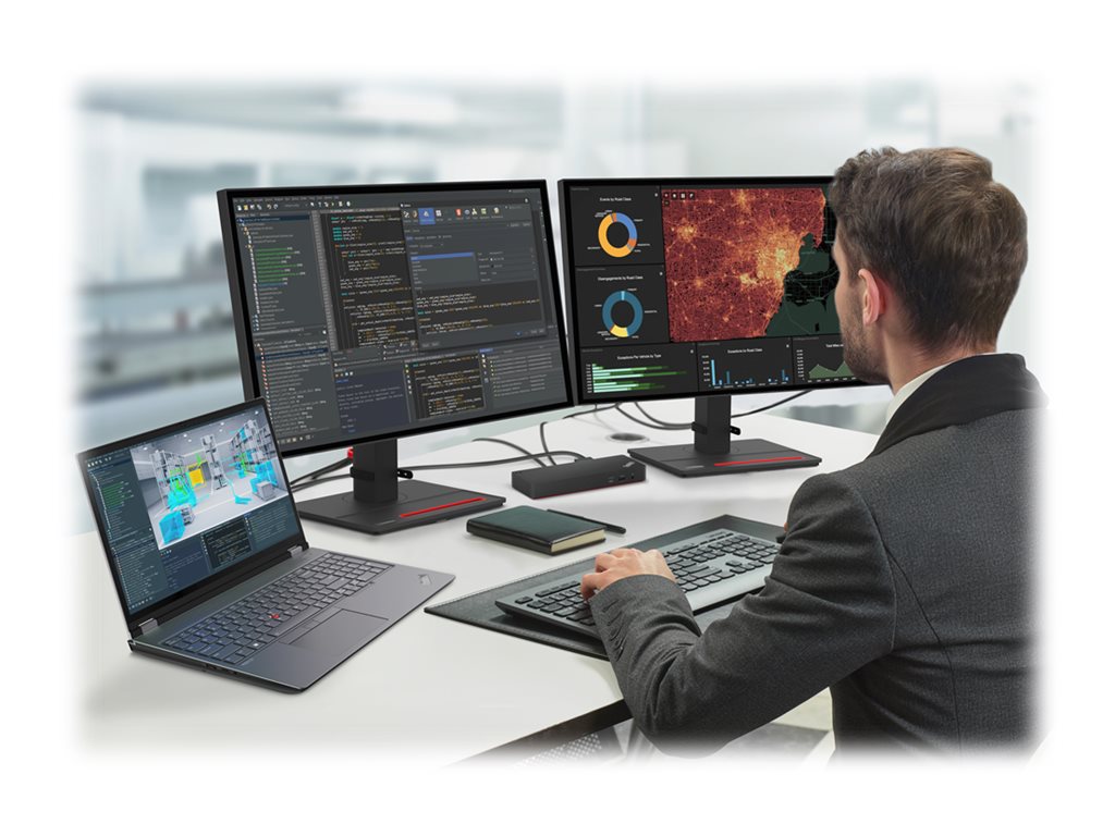 Lenovo ThinkPad P16 Gen 1 21D7 - Intel Core i7 - 12850HX / up to 4.8 GHz - Win 10 Pro 64-bit (includes Win 11 Pro