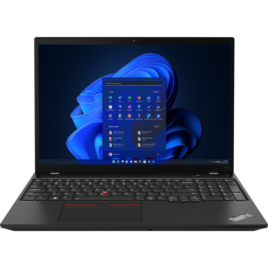 Lenovo ThinkPad P16s Gen 2 21HK0006US 16 Mobile Workstation - WUXGA - 1920 x 1200 - Intel
