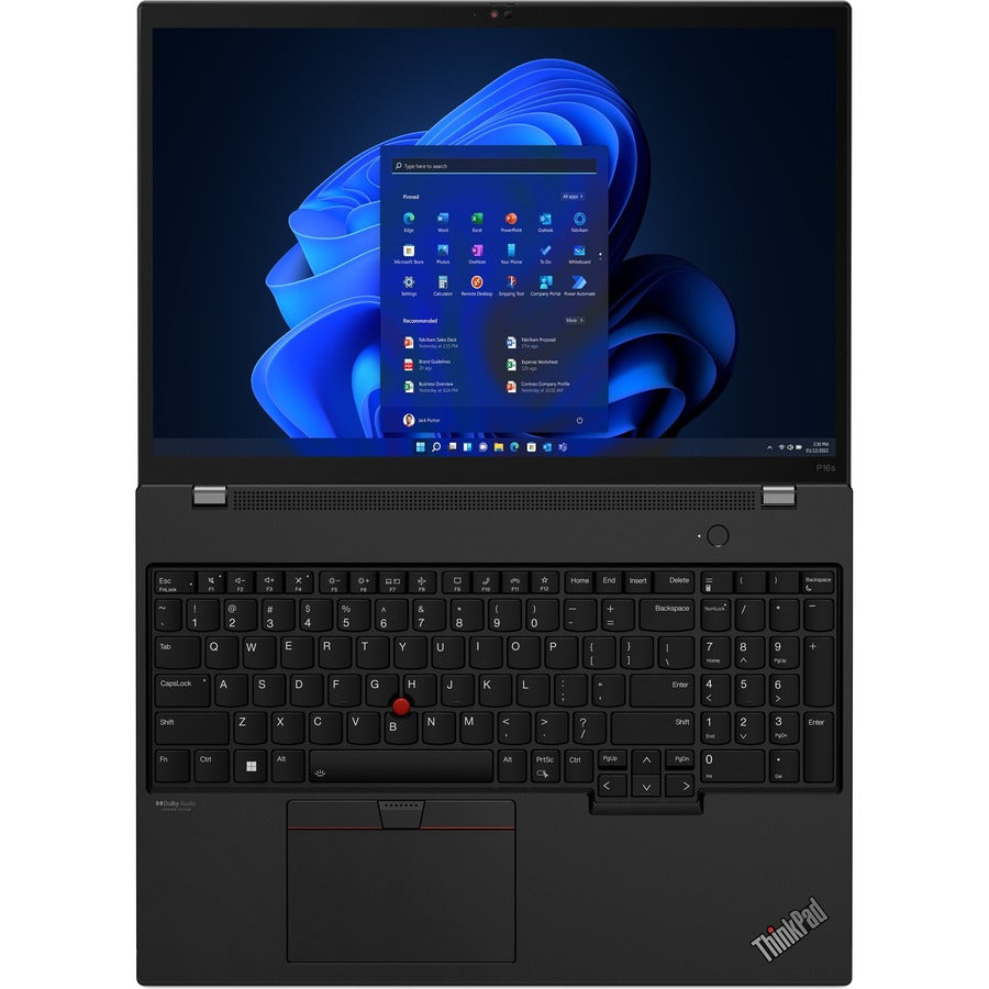 Lenovo ThinkPad P16s Gen 2 21HK003JUS 16" Touchscreen Mobile Workstation - WUXGA - 1920 x