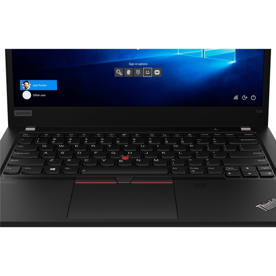Lenovo ThinkPad T14 Gen 2 20W0014XUS 14 Touchscreen Notebook - Full HD - Intel Core i7 11th Gen i7-1165G7 - 16 GB - 512 GB SSD - English Keyboard - Black"