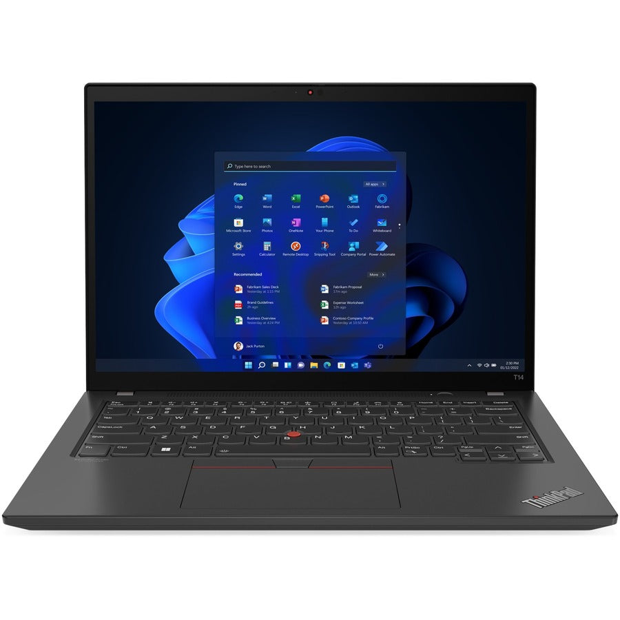 Lenovo ThinkPad T14 Gen 3 21CF000BUS 14 Notebook - WUXGA - AMD Ryzen 5 PRO 6650U - 16 GB - 256 GB SSD"