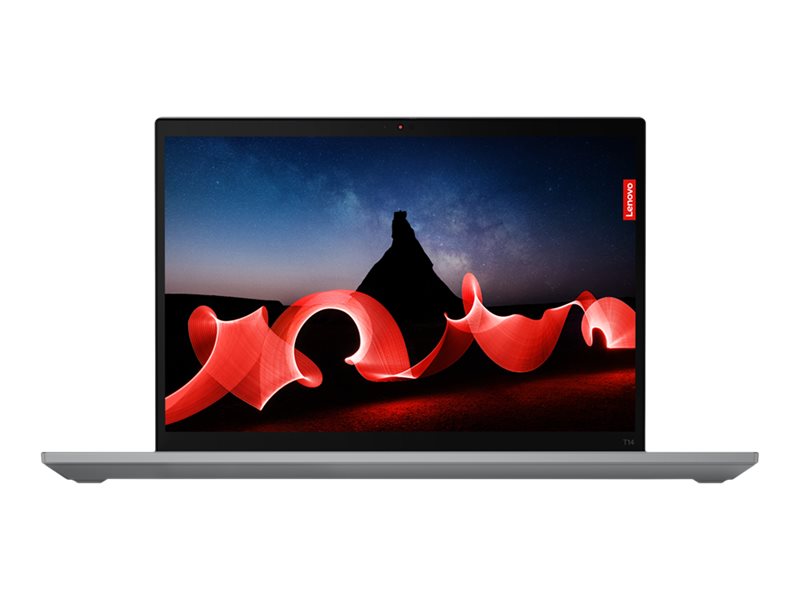 Lenovo ThinkPad T14 Gen 4 21HD - 180-degree hinge design - Intel Core i7 - 1365U / up to 5.2 GHz - vPro Enterprise - Win 11 Pro 21HD002CUS