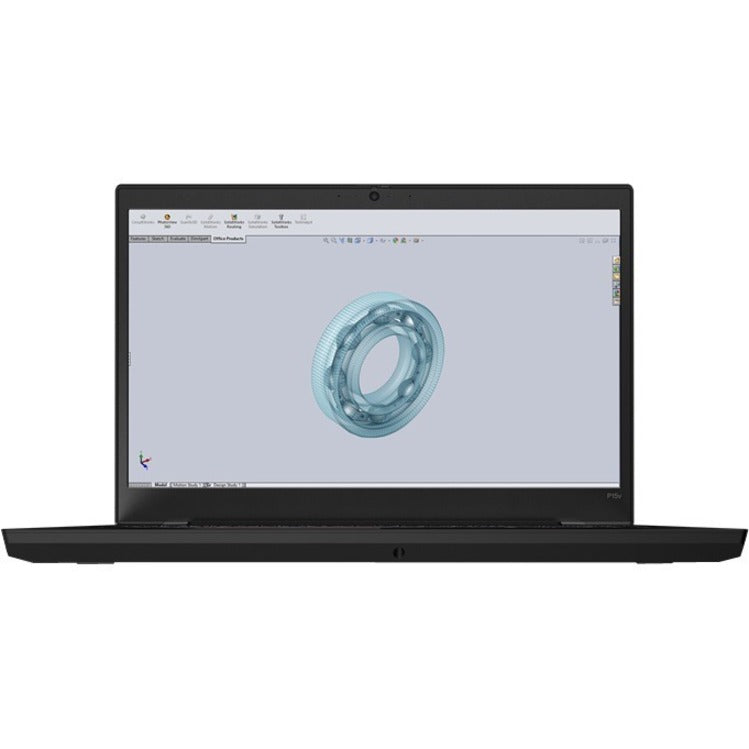 Lenovo ThinkPad T15p Gen 3 21DA000XUS 15.6 Notebook - UHD - Intel Core i7 12th Gen i7-12700H - 32 GB - 1 TB SSD - English Keyboard - Black"