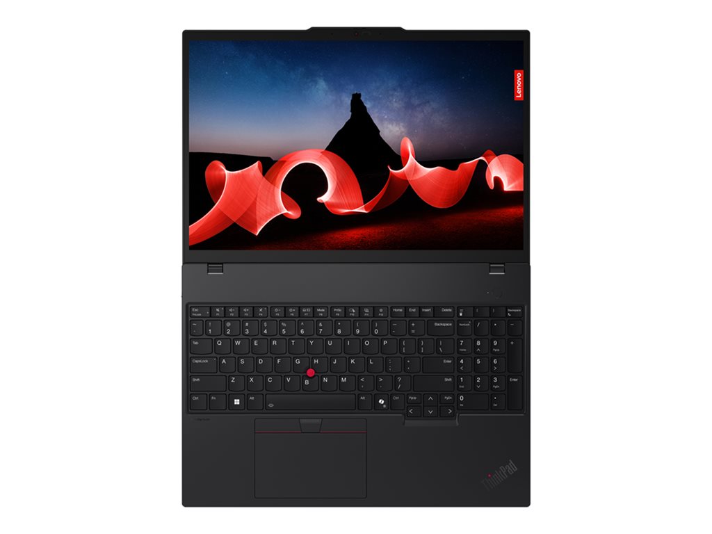 Lenovo ThinkPad T16 Gen 3 21MN - 180-degree hinge design - Intel Core Ultra 7 - 155U / up to 4.8 GHz - Win 11 Pro - Intel Graphics 21MN005GUS