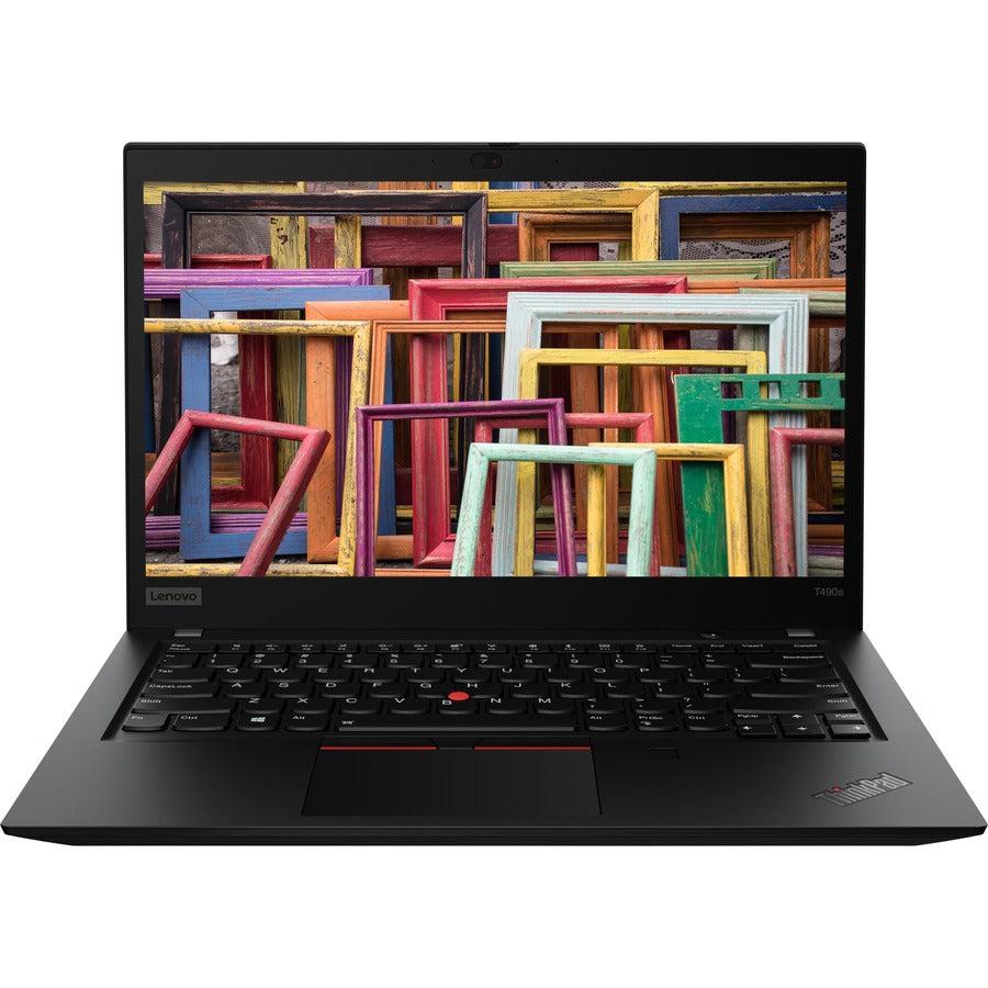 Lenovo ThinkPad T490s 20NX002XUS 14" Notebook - 1920 x 1080 - Intel Core i7 8th Gen i7-8665U Quad-core (4 Core) 1.90 GHz - 8 GB Total RAM - 256 GB SSD - Black