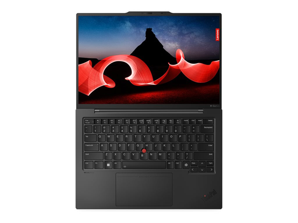 Lenovo ThinkPad X1 Carbon Gen 12 21KC - 180-degree hinge design - Intel Core Ultra 7 - 165U / up to 4.9 GHz - Intel Evo vPro 21KC009YUS