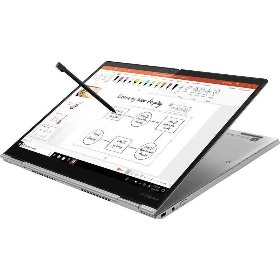 Lenovo ThinkPad X1 Titanium Yoga Gen 1 20QA00A3US 13.5 Touchscreen Convertible 2 in 1 Notebook - QHD - Intel Core i7 11th Gen i7-1160G7 - Intel Evo Platform - 16 GB - 512 GB SSD - English Keyboard - Titanium"
