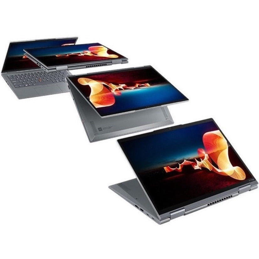 Lenovo ThinkPad X1 Yoga Gen 7 21CD007DUS 14 Touchscreen Convertible 2 in 1 Notebook - WUXGA - Intel Core i7 11th Gen i7-1270P - vPro Technology - Intel Evo Platform - 32 GB - 1 TB SSD - English Keyboard - Storm Gray"
