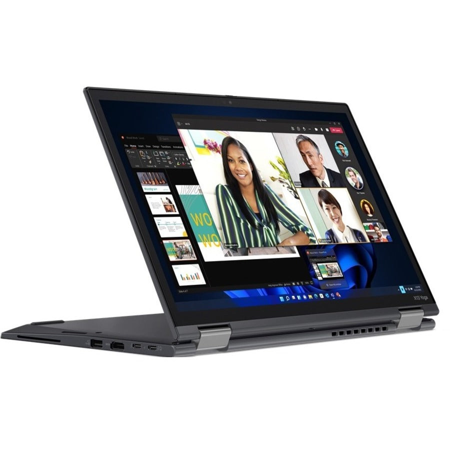 Lenovo ThinkPad X13 Yoga Gen 3 21AW002NUS 13.3 Touchscreen Convertible 2 in 1 Notebook - WUXGA - Intel Core i7 12th Gen i7-1255U - 16 GB - 256 GB SSD - English Keyboard - Thunder Black"