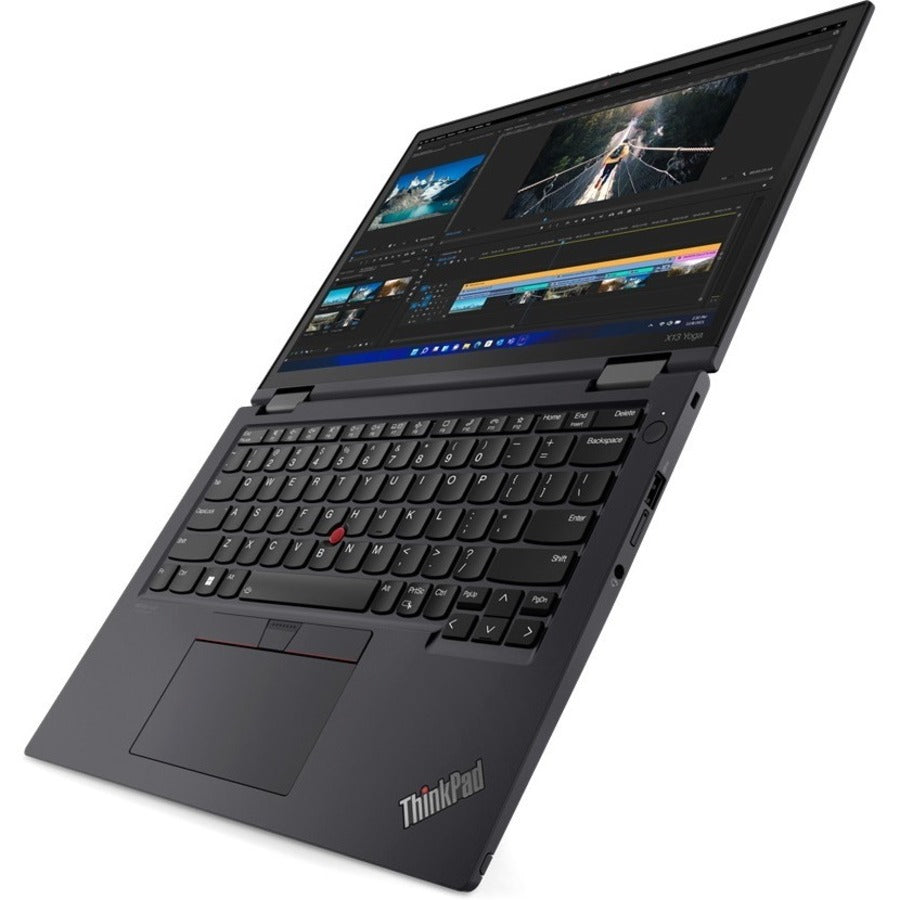 Lenovo ThinkPad X13 Yoga Gen 3 21AW002PUS 13.3 Touchscreen Convertible 2 in 1 Notebook - WUXGA - Intel Core i5 12th Gen i5-1245U - vPro Technology - 16 GB - 512 GB SSD - English Keyboard - Thunder Black"