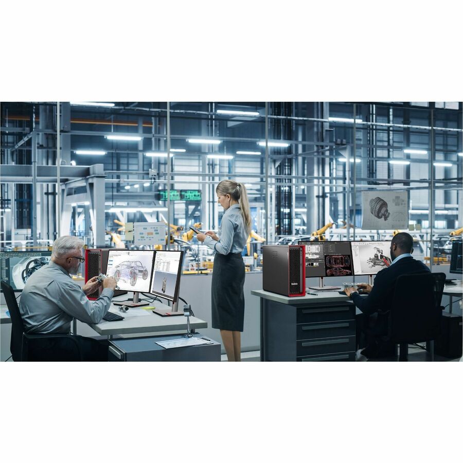Lenovo ThinkStation 30GA000UUS Workstation - Intel Xeon Hexa-core (6 Core) w3-2425 - 32