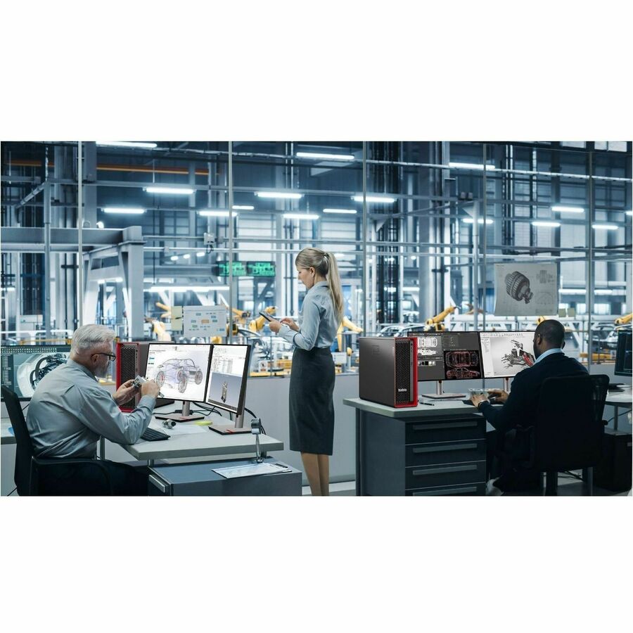 Lenovo ThinkStation 30GA0013US Workstation - Intel Xeon Deca-core (10 Core) w5-2445 - 32