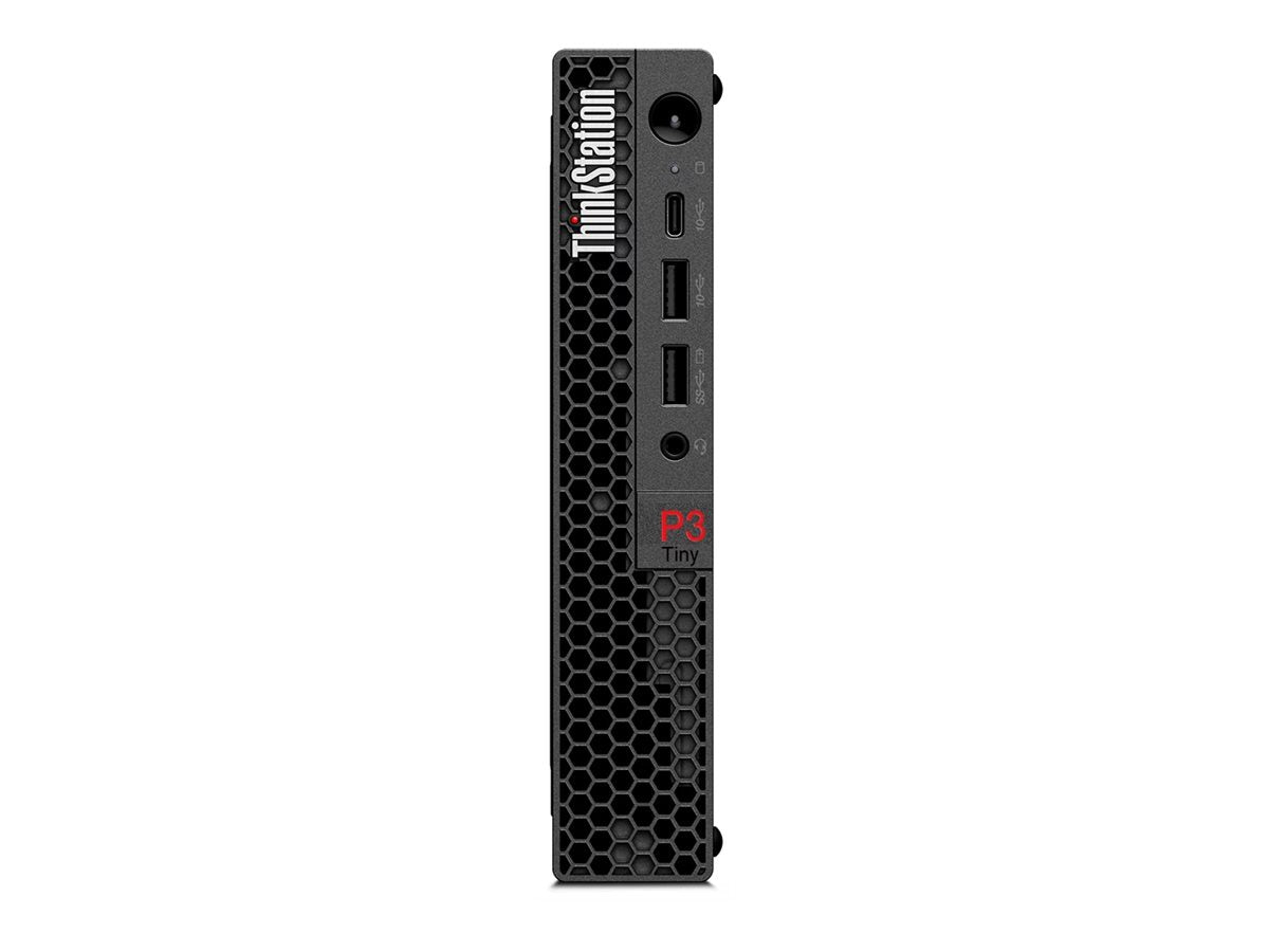 Lenovo ThinkStation P3 30H0 - Tiny 1 x Core i5 i5-14500 / up to 5 GHz - vPro Enterprise - RAM 16 GB - SSD 512 GB - TCG Opal Encryption, 30H00073US