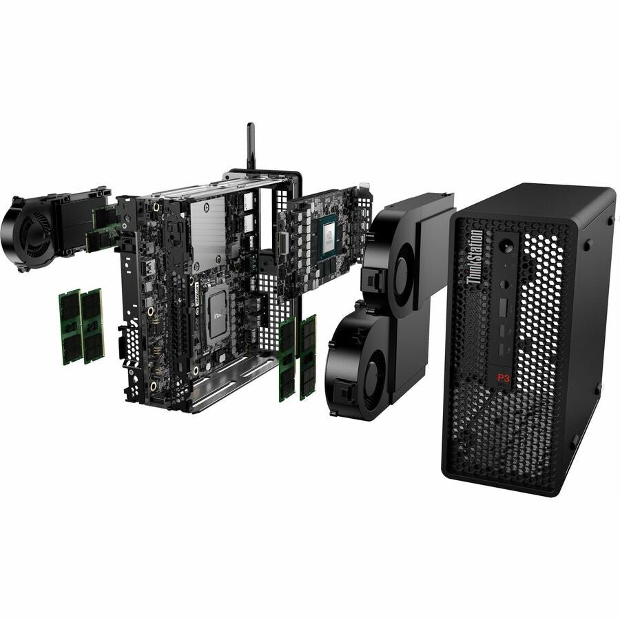 Lenovo ThinkStation P3 30HA001YUS Workstation - Intel Core i7 Hexadeca-core (16 Core)
