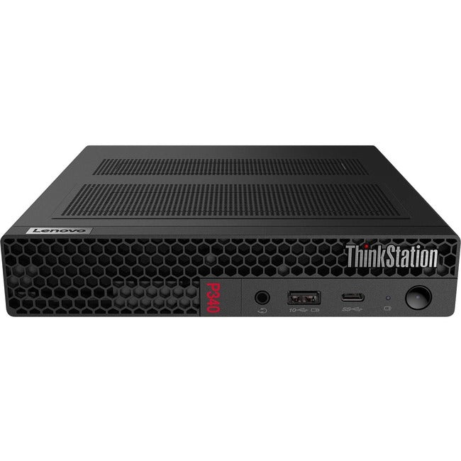 Lenovo ThinkStation P340 30DF0089US Workstation - 1 x Intel Core i9 10th Gen i9-10900T - 32 GB - 1 TB SSD - Tiny - Black