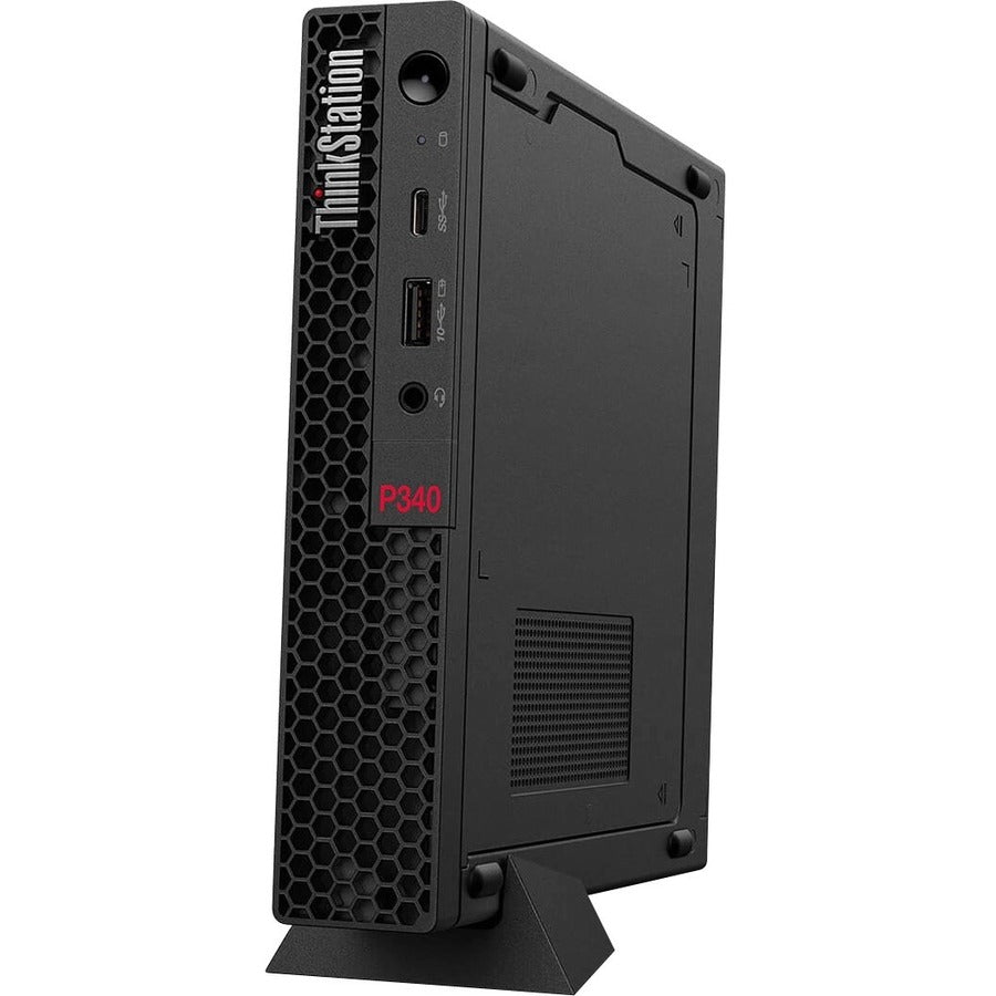 Lenovo ThinkStation P340 30DF008AUS Workstation - 1 x Intel Core i9 10th Gen i9-10900T - 16 GB - 512 GB SSD - Tiny - Black