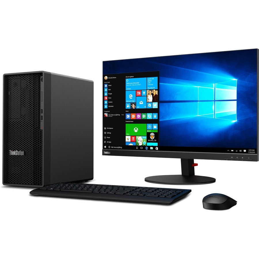 Lenovo ThinkStation P350 30E30079US Workstation - 1 x Intel Core i9 11th Gen i9-11900 - 32 GB - 1 TB SSD - Tower