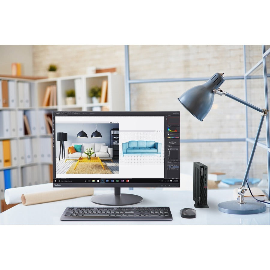 Lenovo ThinkStation P350 30EF004VUS Workstation - 1 x Intel Core i7 11th Gen i7-11700T - 32 GB - 1 TB SSD - Tiny - Black