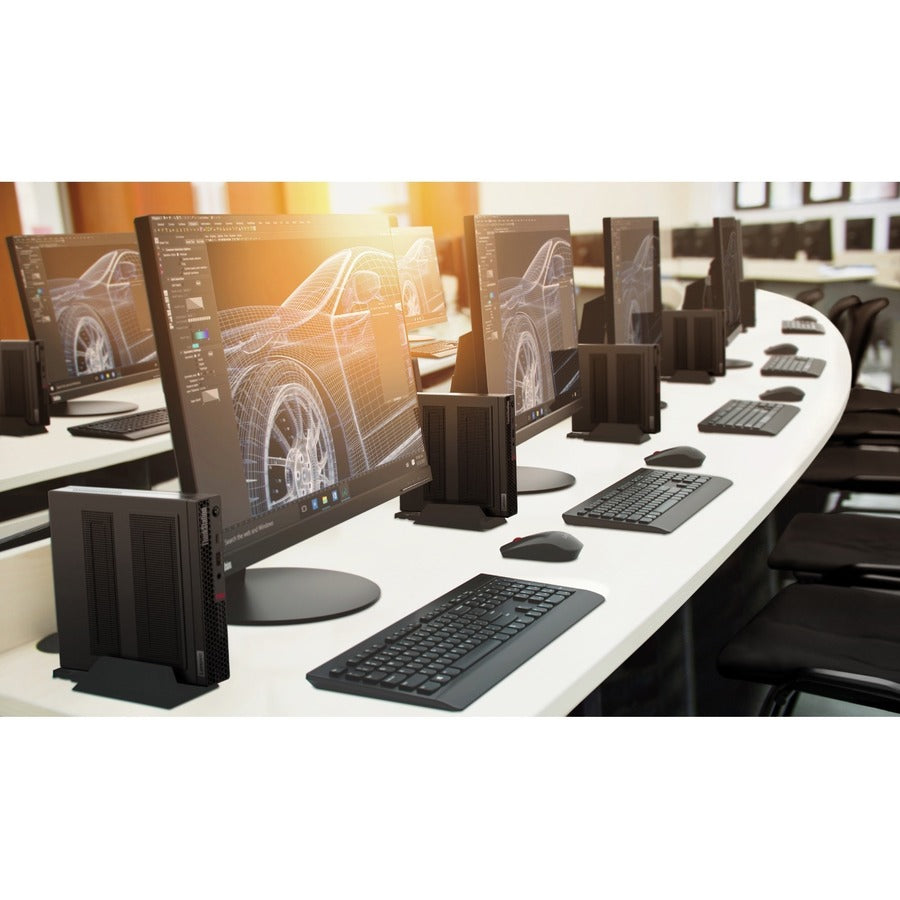 Lenovo ThinkStation P350 30EF004VUS Workstation - 1 x Intel Core i7 11th Gen i7-11700T - 32 GB - 1 TB SSD - Tiny - Black