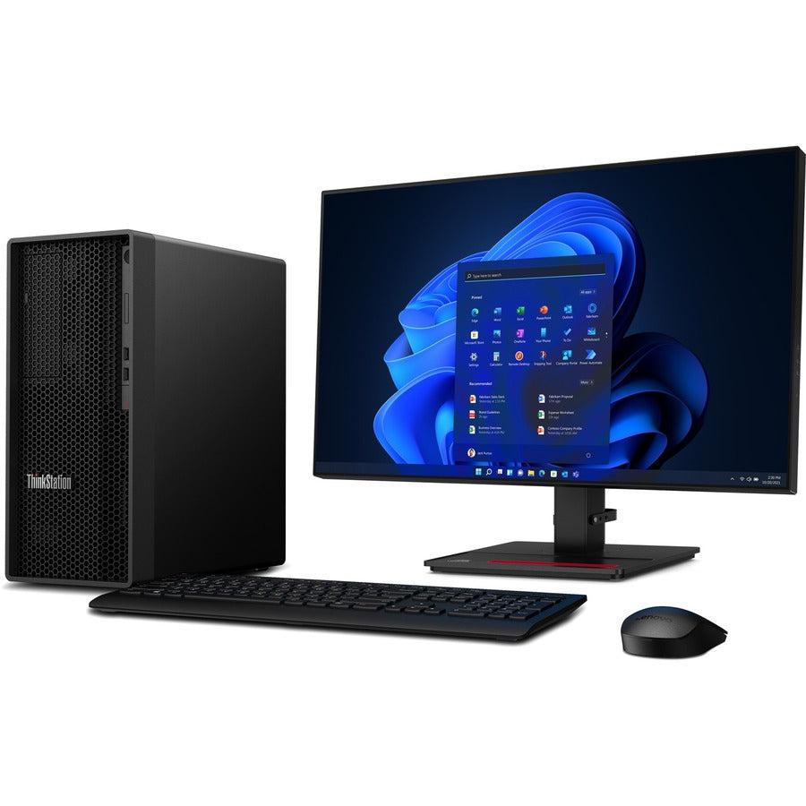 Lenovo ThinkStation P358 30GL0051US Workstation - AMD Ryzen 9 PRO 5945 - 32 GB DDR4 SDRAM RAM - 1 TB SSD - Tower
