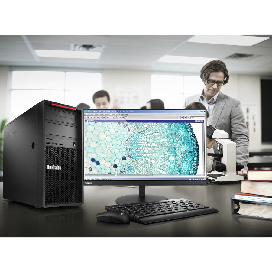 Lenovo ThinkStation P520c 30BX00FLUS Workstation - 1 x Intel Xeon W-2223 - 16 GB - 512 GB SSD - Tower