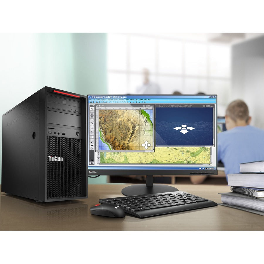 Lenovo ThinkStation P520c 30BX00FLUS Workstation - 1 x Intel Xeon W-2223 - 16 GB - 512 GB SSD - Tower