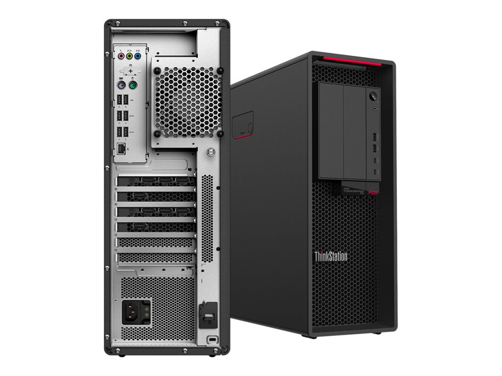 Lenovo ThinkStation P620 30E0 - Tower - 1 x Ryzen ThreadRipper PRO 5965WX / up to 4.5 GHz - AMD PRO - RAM 32 GB - SSD 1 TB - 30E000YCUS