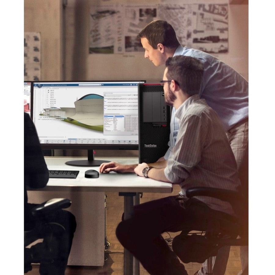 Lenovo ThinkStation P620 30E000ALUS Workstation - 1 x AMD Ryzen Threadripper PRO 3975WX - 128 GB - 1 TB SSD - Tower - Graphite Black