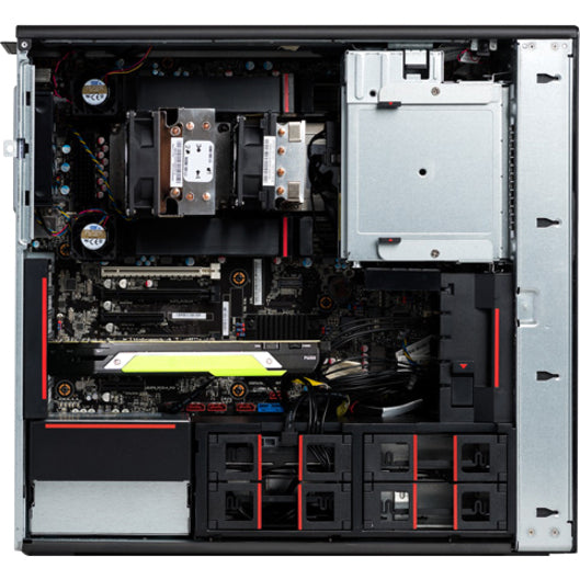 Lenovo ThinkStation P720 30BA00K0US Workstation - 1 x Intel Xeon Silver 4214R - 16 GB - 512 GB SSD - Tower