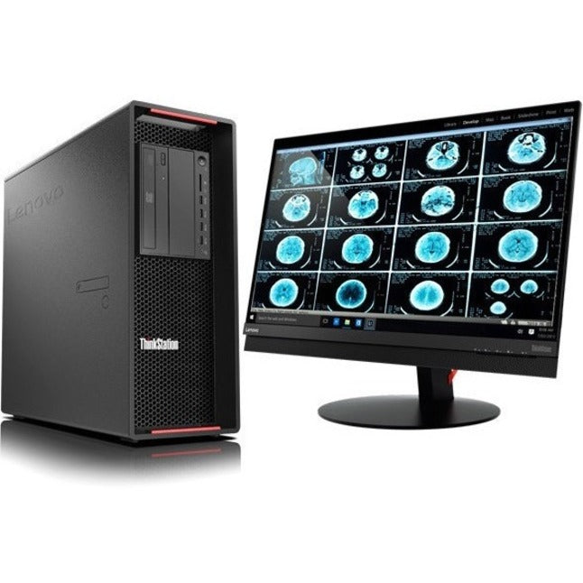 Lenovo ThinkStation P720 30BA00K4US Workstation - 2 x Intel Xeon Silver 4210R - vPro Technology - 32 GB - 1 TB SSD - Tower