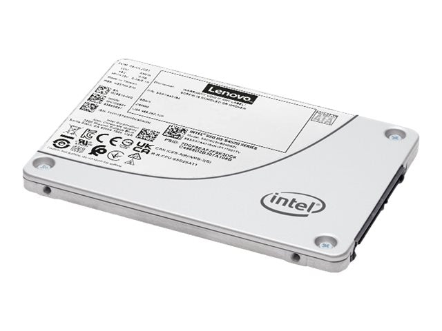 Lenovo ThinkSystem S4520 - SSD - Read Intensive - encrypted - 480 GB - hot-swap - 2.5 - SATA 6Gb/s - 256-bit AES - CRU - for 4XB7A17107