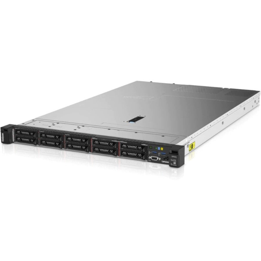 Lenovo ThinkSystem SR635 7Y99A018NA 1U Rack Server - 1 x AMD EPYC 7702P 2 GHz - 32 GB RAM - Serial ATA Controller