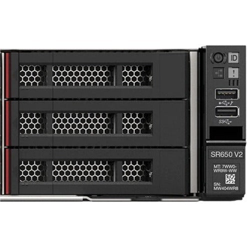 Lenovo ThinkSystem SR650 V2 7Z73A03LNA 2U Rack Server - 1 x Intel Xeon Silver 4310 2.10 GHz - 32 GB RAM - Serial ATA/600, 12Gb/s SAS Controller