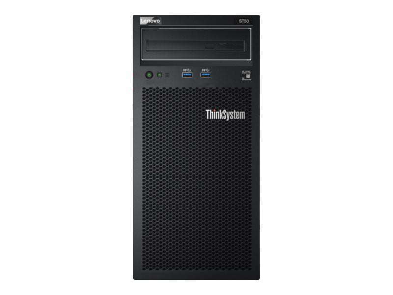Lenovo ThinkSystem ST50 7Y48 - Server - tower - 4U - 1-way - 1 x Xeon E-2276G / up to 4.9 GHz - RAM 16 GB - no HDD - UHD Graphics 7Y48A04NNA