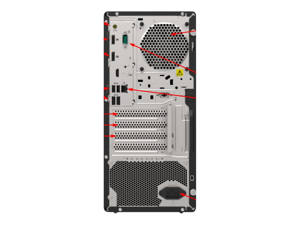 Lenovo ThinkSystem ST50 V2 7D8J - Server - tower - 5U - 1-way - 1 x Xeon E-2324G / up to 4.6 GHz - RAM 16 GB - no HDD -