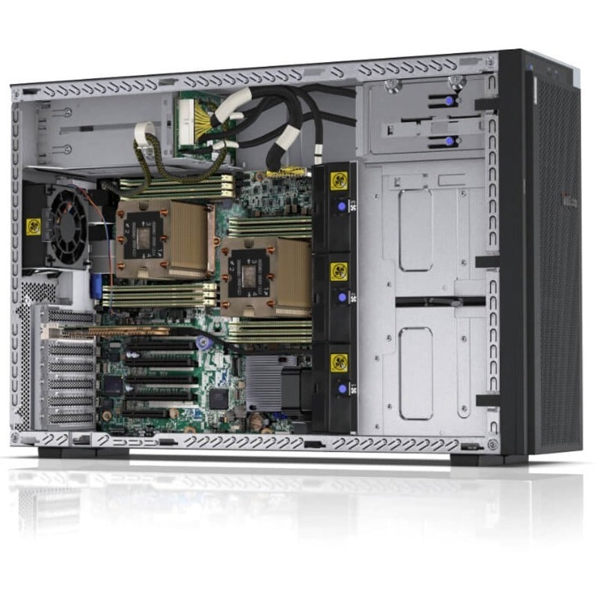 Lenovo ThinkSystem ST550 7X10A0B2NA 4U Tower Server - Intel Xeon Silver 4210 2.20 GHz - 16 GB RAM - 12Gb/s SAS, Serial ATA/600 Controller
