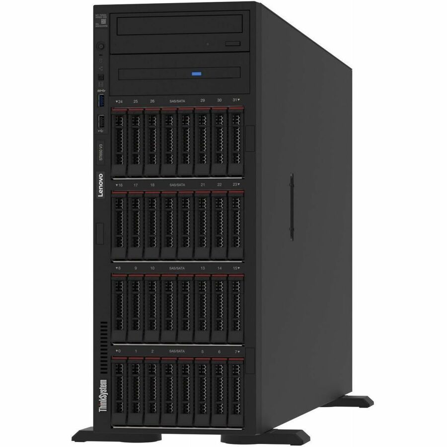 Lenovo ThinkSystem ST650 V3 7D7A1008NA 4U Tower Server - 1 x Intel Xeon Gold 6426Y 2.50