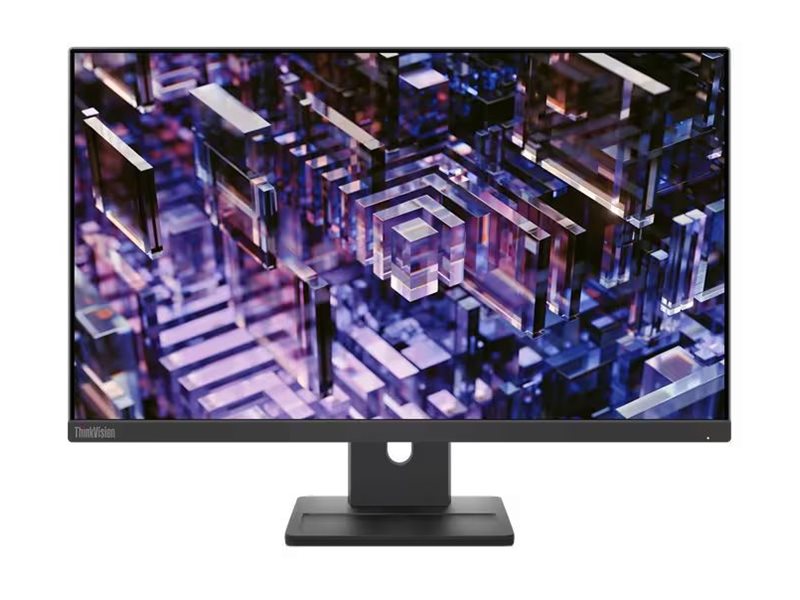 Lenovo ThinkVision E24q-30 - LED monitor - 24 (23.8" viewable) - 2560 x 1440 QHD @ 100 Hz - IPS - 300 cd/mï¿½ - 1300:1 - 4 ms 63ECGAR2US