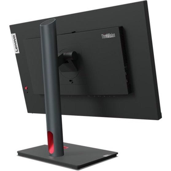 Lenovo ThinkVision P24h-30 23.8" WQHD WLED LCD Monitor - 16:9 - Raven Black