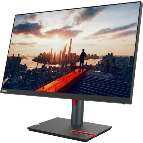 Lenovo ThinkVision P24h-30 Monitor - 23.8-Inch QHD IPS Display for Professional Use | tecisoft.com 63B3GAR6US